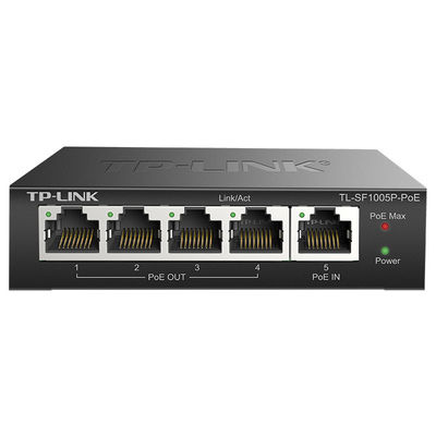 ストックTPリンクTL-SF1005P-POE 5ポート100M プラグアンドプレイPOE電源スイッチ