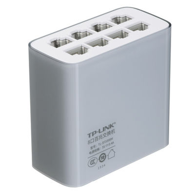 TP LINK TL-SF1008M 8ポート 100M プラグ・アンド・プレイ ネットワーク用の小型アクセスネットワークスイッチ