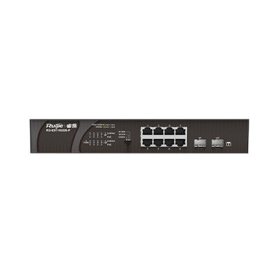 110W 電源 8ポート RG-ES110GD-P V2 RG-ES110GDS-P ギガビット POE アクセス ネットワーク スイッチ