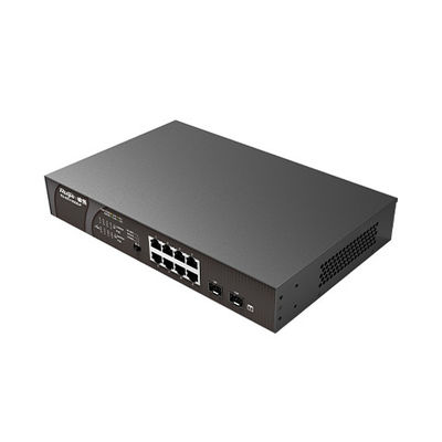 110W 電源 8ポート RG-ES110GD-P V2 RG-ES110GDS-P ギガビット POE アクセス ネットワーク スイッチ
