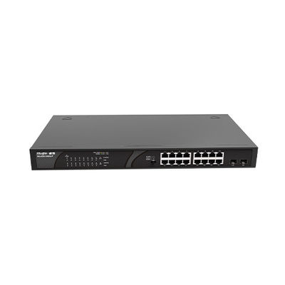 16ポートの100GプラグアンドプレイPOEアクセスネットワークスイッチ RG-ES118-P