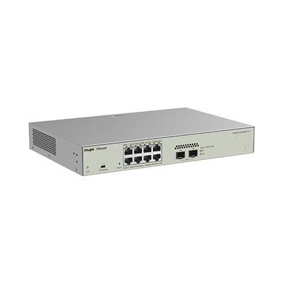 Ruijie Reyee RG-NBS3100-8GT2SFP-P ネットワーク管理のための8ポートギガビットアクセススイッチ