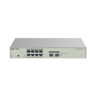 Ruijie Reyee RG-NBS3100-8GT2SFP-P ネットワーク管理のための8ポートギガビットアクセススイッチ