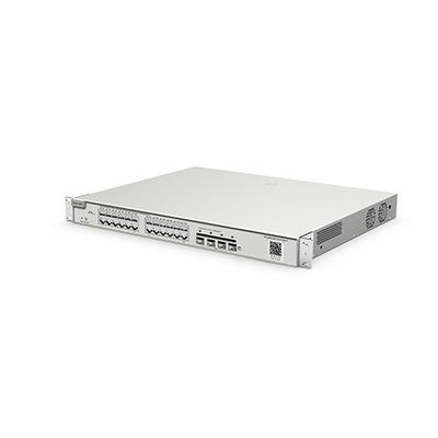 24ポート 10/100/1000Mbps 4 アップストリームポートと ERPS を備えた 2 層 マネージド スイッチ